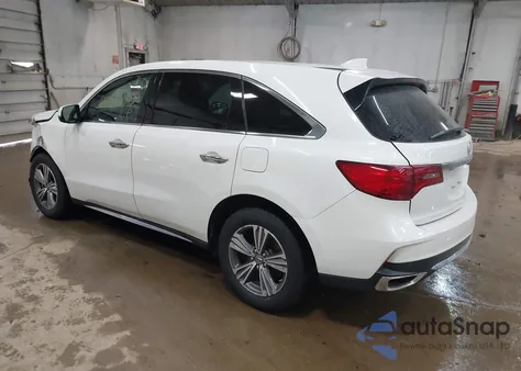 2019 Acura Mdx Standard из США, поврежденный, VIN 5J8YD4H34KL015939